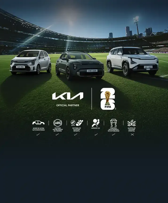 Kia patrocinador oficial del Mundial de Fútbol 2026