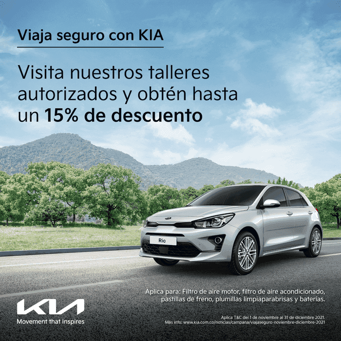 Campaña posventa "Viaja Seguro" Noviembre y Diciembre