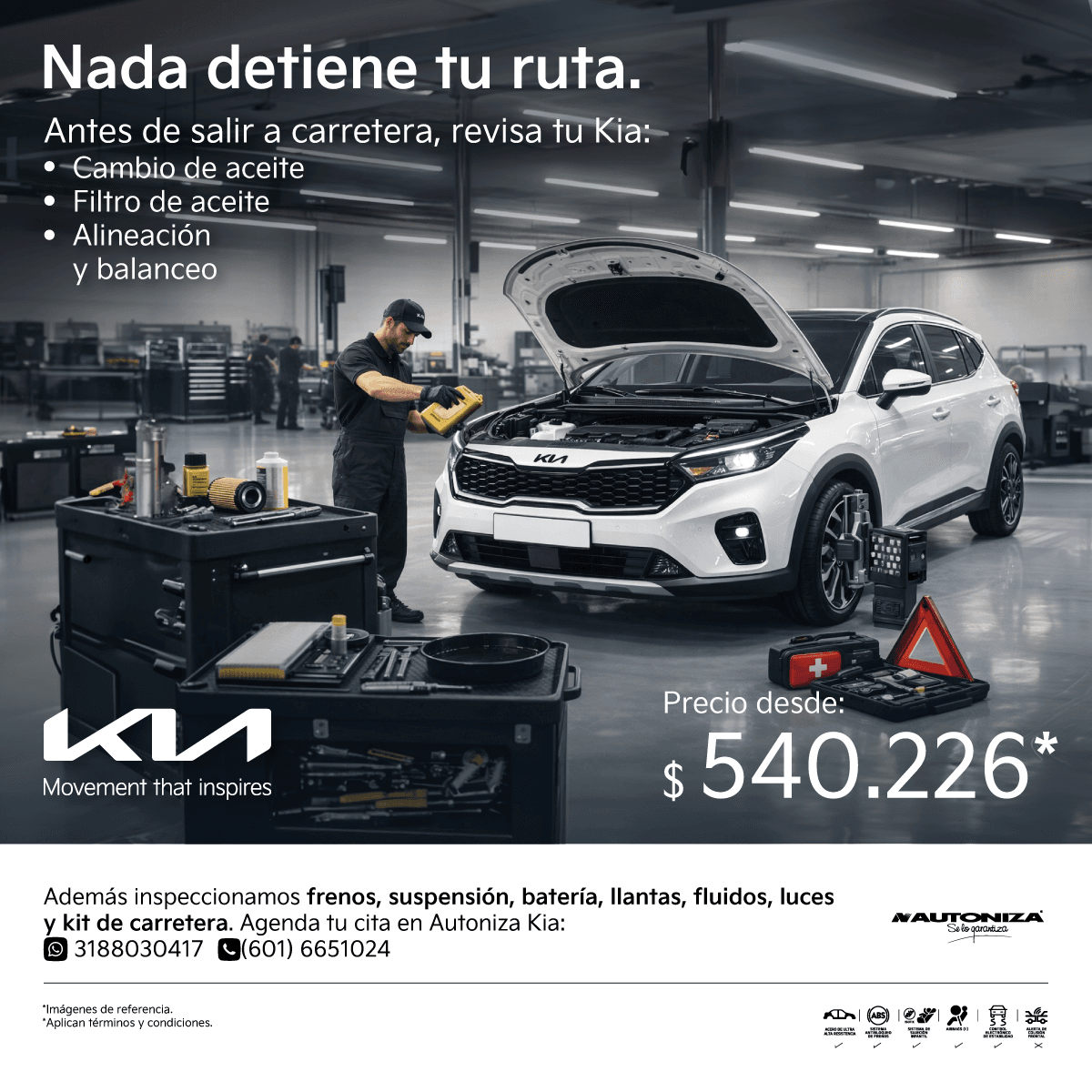 Nada detiene tu ruta