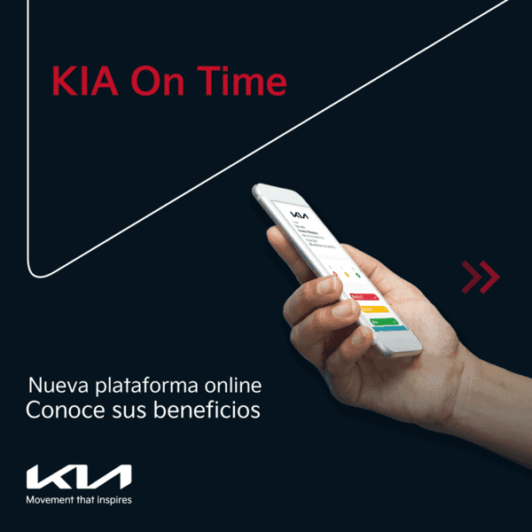 Nueva plataforma online, KIA On time
